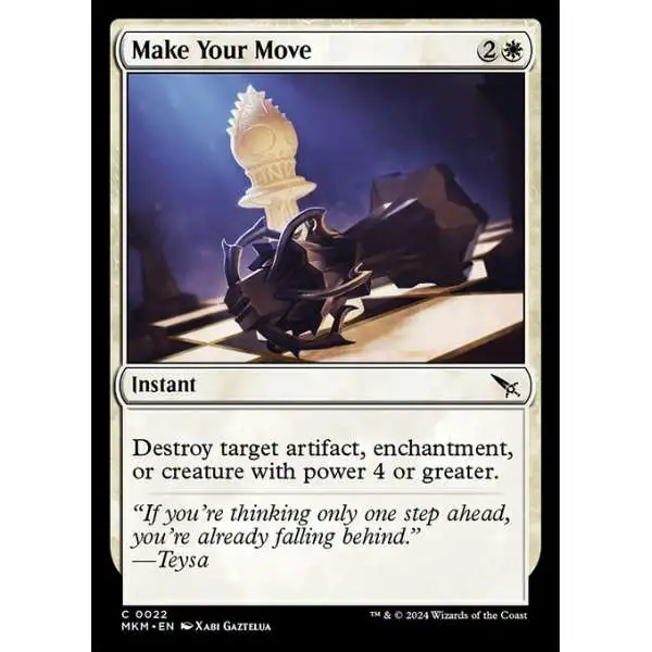 MtG Murders at Karlov Manor Common Make Your Move #22