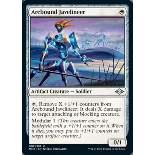 MtG Trading Card Game Modern Horizons 2 Uncommon Arcbound Javelineer #2