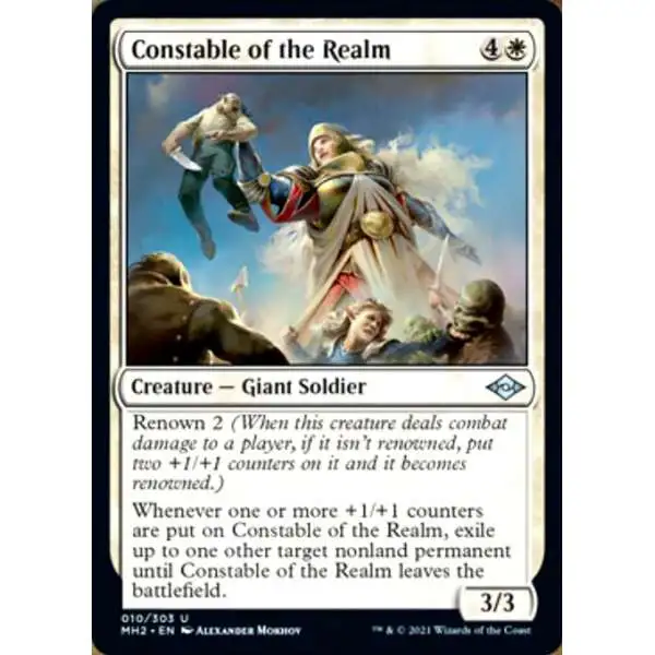MtG Trading Card Game Modern Horizons 2 Uncommon Constable of the Realm #10
