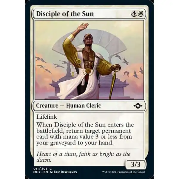 MtG Trading Card Game Modern Horizons 2 Common Disciple of the Sun #11