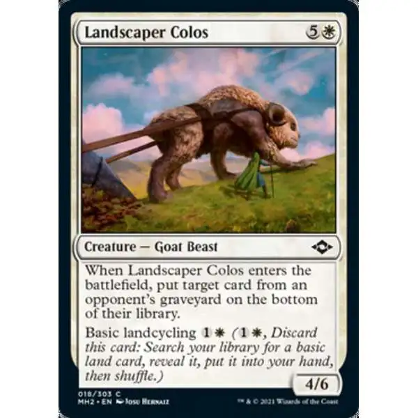 MtG Trading Card Game Modern Horizons 2 Common Landscaper Colos #18