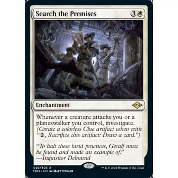 MtG Trading Card Game Modern Horizons 2 Rare Search the Premises #29