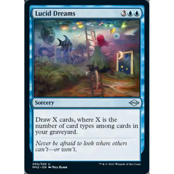 MtG Trading Card Game Modern Horizons 2 Uncommon Lucid Dreams #50