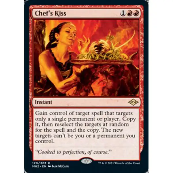 MtG Trading Card Game Modern Horizons 2 Rare Chef's Kiss #120