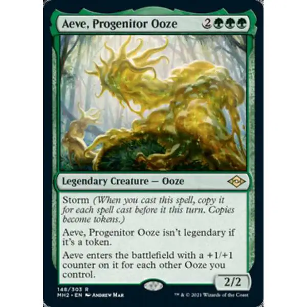 MtG Trading Card Game Modern Horizons 2 Rare Aeve, Progenitor Ooze #148