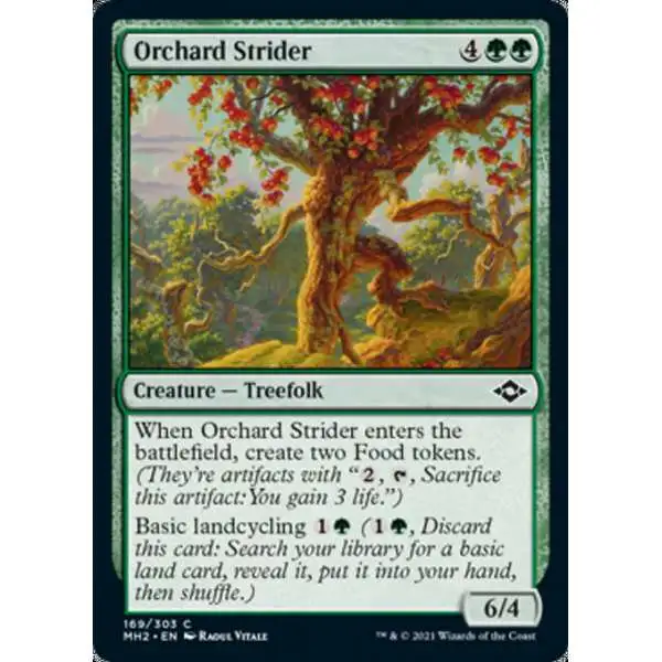MtG Trading Card Game Modern Horizons 2 Common Orchard Strider #169