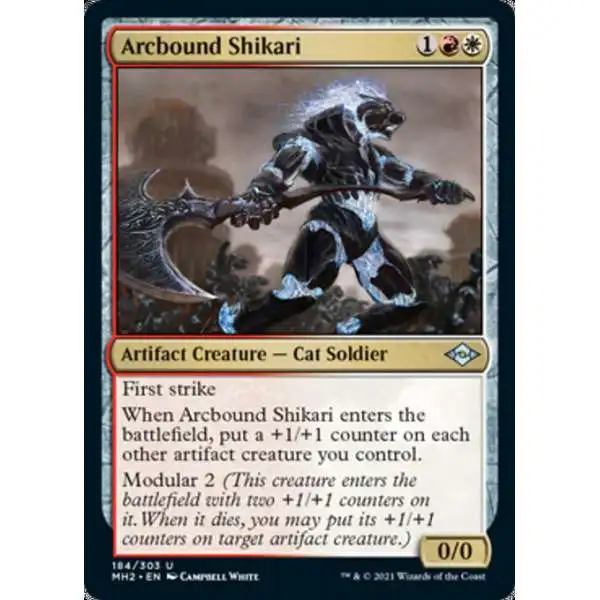 MtG Trading Card Game Modern Horizons 2 Uncommon Arcbound Shikari #184