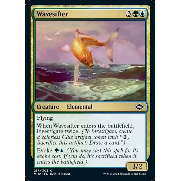 MtG Trading Card Game Modern Horizons 2 Common Foil Wavesifter #217