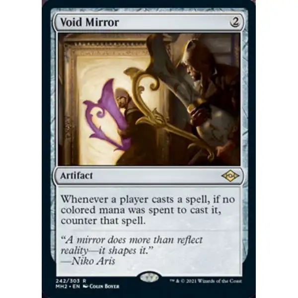 MtG Trading Card Game Modern Horizons 2 Rare Foil Void Mirror #242