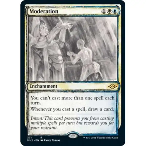 MtG Trading Card Game Modern Horizons 2 Rare Moderation #371 [Showcase]