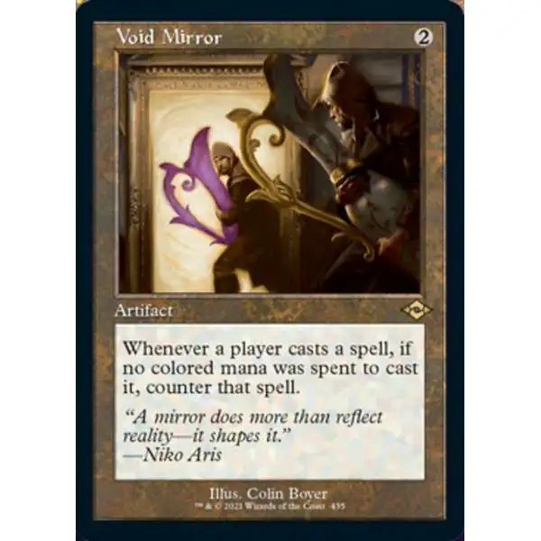 MtG Trading Card Game Modern Horizons 2 Rare Void Mirror #435 [Retro Frame Foil]