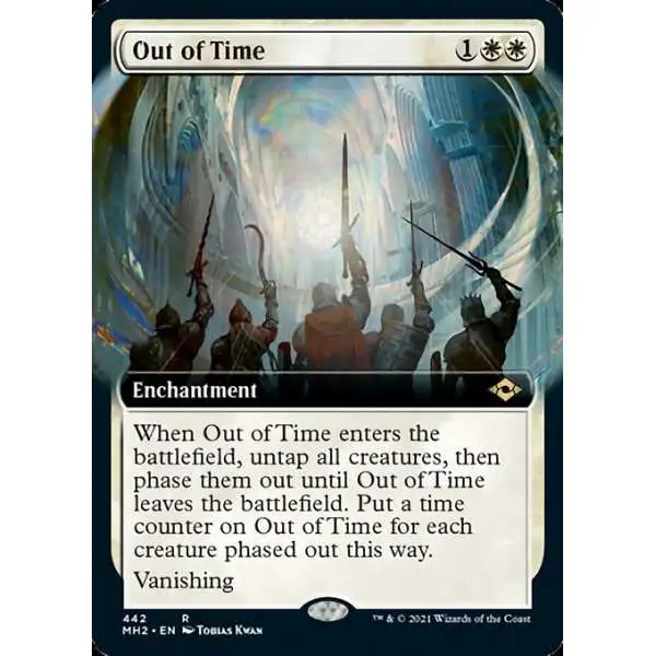 MtG Trading Card Game Modern Horizons 2 Rare Out of Time #442 [Extended Art]