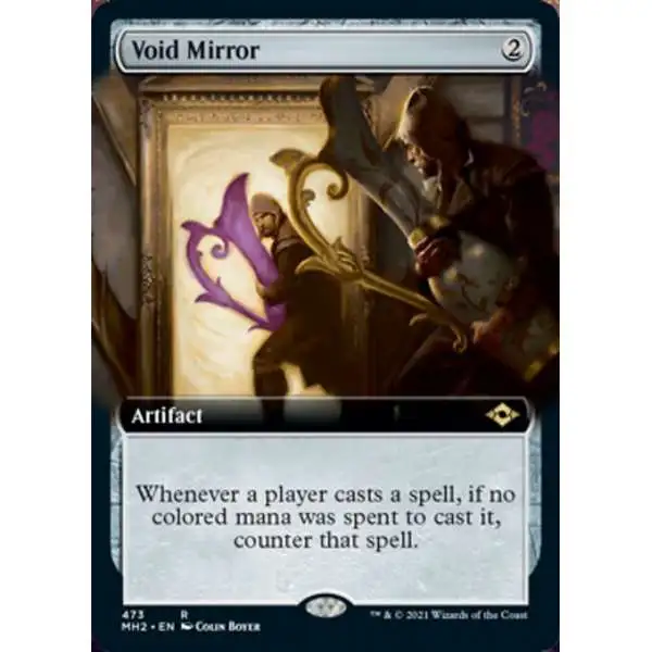 MtG Trading Card Game Modern Horizons 2 Rare Void Mirror #473 [FOIL Extended Art]