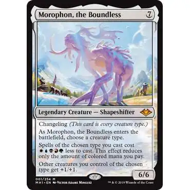 MtG Trading Card Game Modern Horizons Mythic Rare Morophon, the Boundless #1