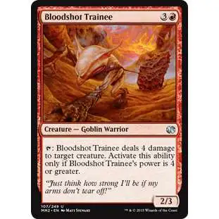 MtG Modern Masters 2015 Uncommon FOIL Bloodshot Trainee #107