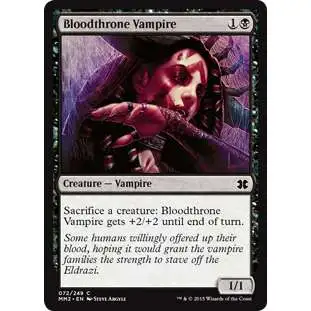 MtG Modern Masters 2015 Common FOIL Bloodthrone Vampire #72