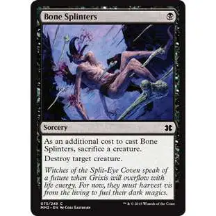 MtG Modern Masters 2015 Common FOIL Bone Splinters #73