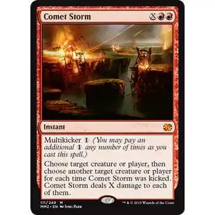 MtG Modern Masters 2015 Mythic Rare FOIL Comet Storm #111