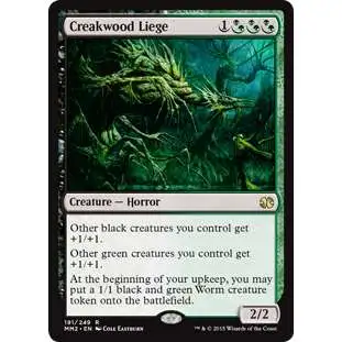 MtG Modern Masters 2015 Rare Creakwood Liege #191