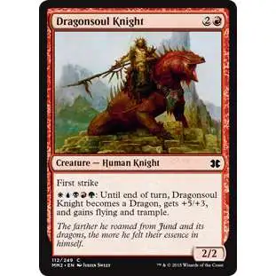 MtG Modern Masters 2015 Common FOIL Dragonsoul Knight #112