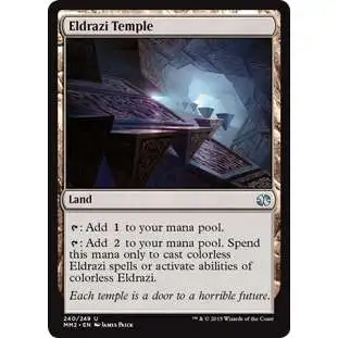 MTG: Eldrazi Temple Modern Masters 2015 Uncommon Land Magic Card 