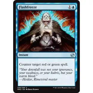 MtG Modern Masters 2015 Uncommon FOIL Flashfreeze #45