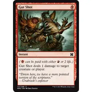 MtG Modern Masters 2015 Common FOIL Gut Shot #117