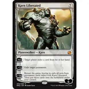 MtG Modern Masters 2015 Mythic Rare Karn Liberated #4