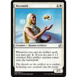 MtG Modern Masters 2015 Uncommon FOIL Myrsmith #28