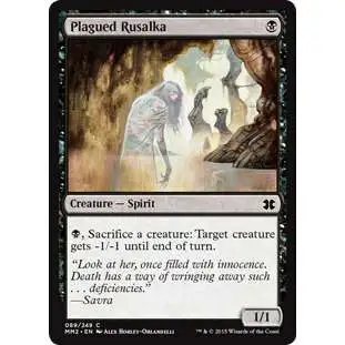 MtG Modern Masters 2015 Common Plagued Rusalka #89
