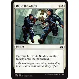 MtG Modern Masters 2015 Common Raise the Alarm #31