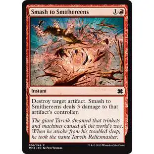 MtG Modern Masters 2015 Common FOIL Smash to Smithereens #124