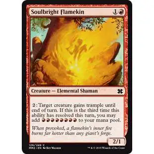 MtG Modern Masters 2015 Common FOIL Soulbright Flamekin #126