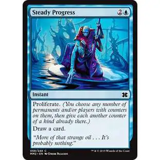MtG Modern Masters 2015 Common FOIL Steady Progress #58