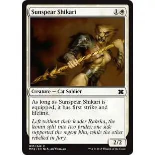 MtG Modern Masters 2015 Common Sunspear Shikari #35