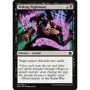 MtG Modern Masters 2015 Common FOIL Waking Nightmare #103