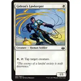 MtG Modern Masters 2017 Edition Common Gideon's Lawkeeper #7