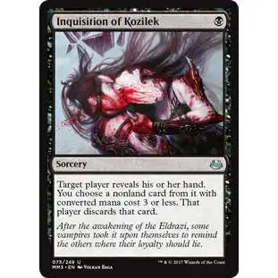 MtG Modern Masters 2017 Edition Uncommon Foil Inquisition of Kozilek #75