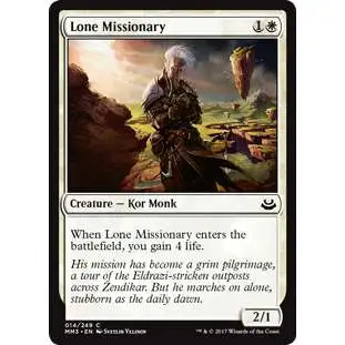 MtG Modern Masters 2017 Edition Common Lone Missionary #14