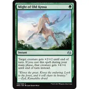 MtG Modern Masters 2017 Edition Uncommon Might of Old Krosa #130