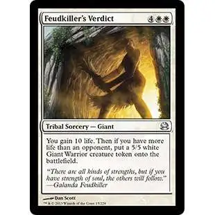 MtG Modern Masters Uncommon Feudkiller's Verdict #15