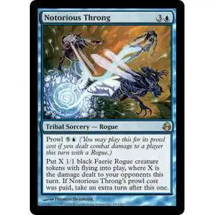 MtG Morningtide Rare Notorious Throng #45