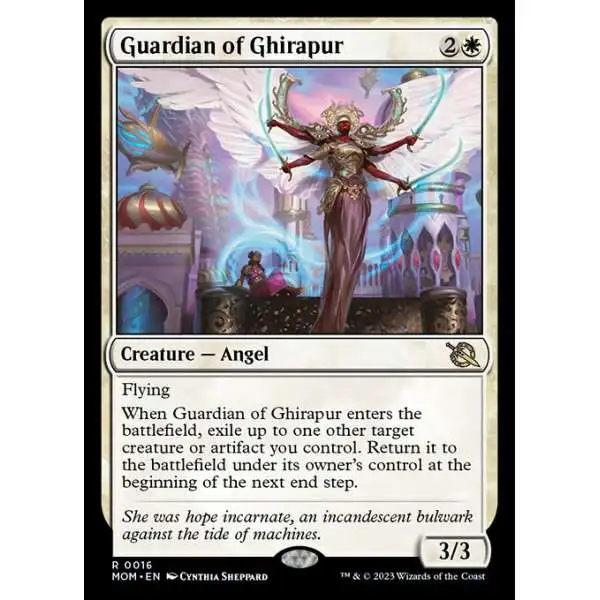 MtG March of the Machine Rare Guardian of Ghirapur #16