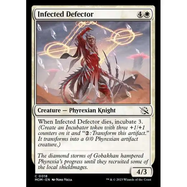 MtG March of the Machine Common Infected Defector #18