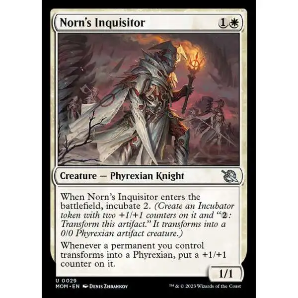MtG March of the Machine Uncommon Norn's Inquisitor #29