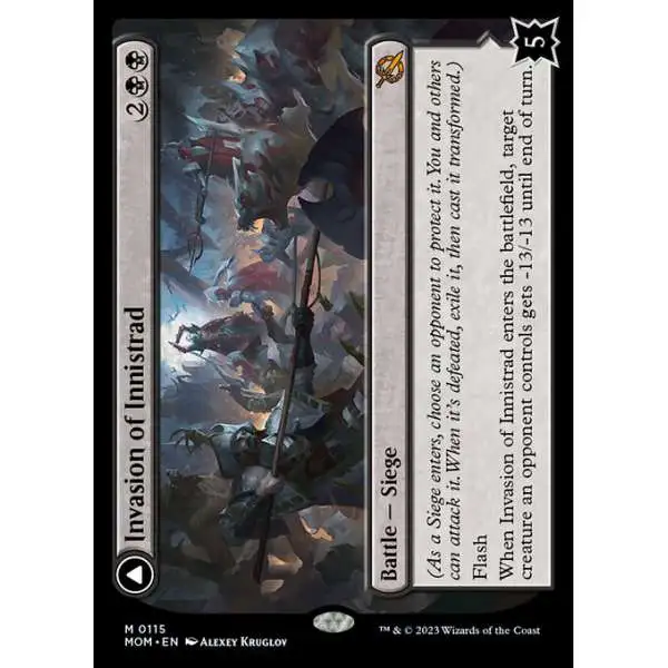 MtG March of the Machine Mythic Rare Invasion of Innistrad // Deluge of the Dead #115