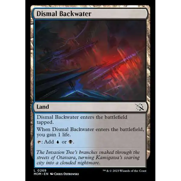 MtG March of the Machine Common Dismal Backwater #269
