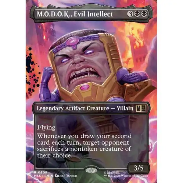 Magic The Gathering Marvel Super Heroes Commander Single Card Rare