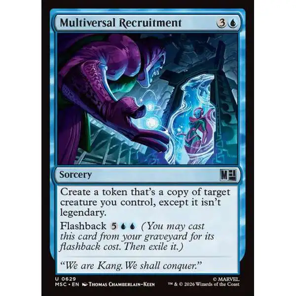 Magic The Gathering Marvel Super Heroes Commander Single Card