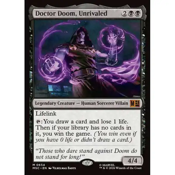 Magic The Gathering Marvel Super Heroes Commander Single Card